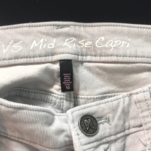 Victoria Secret Capri corduroy jeans size 10 - Picture 3 of 3